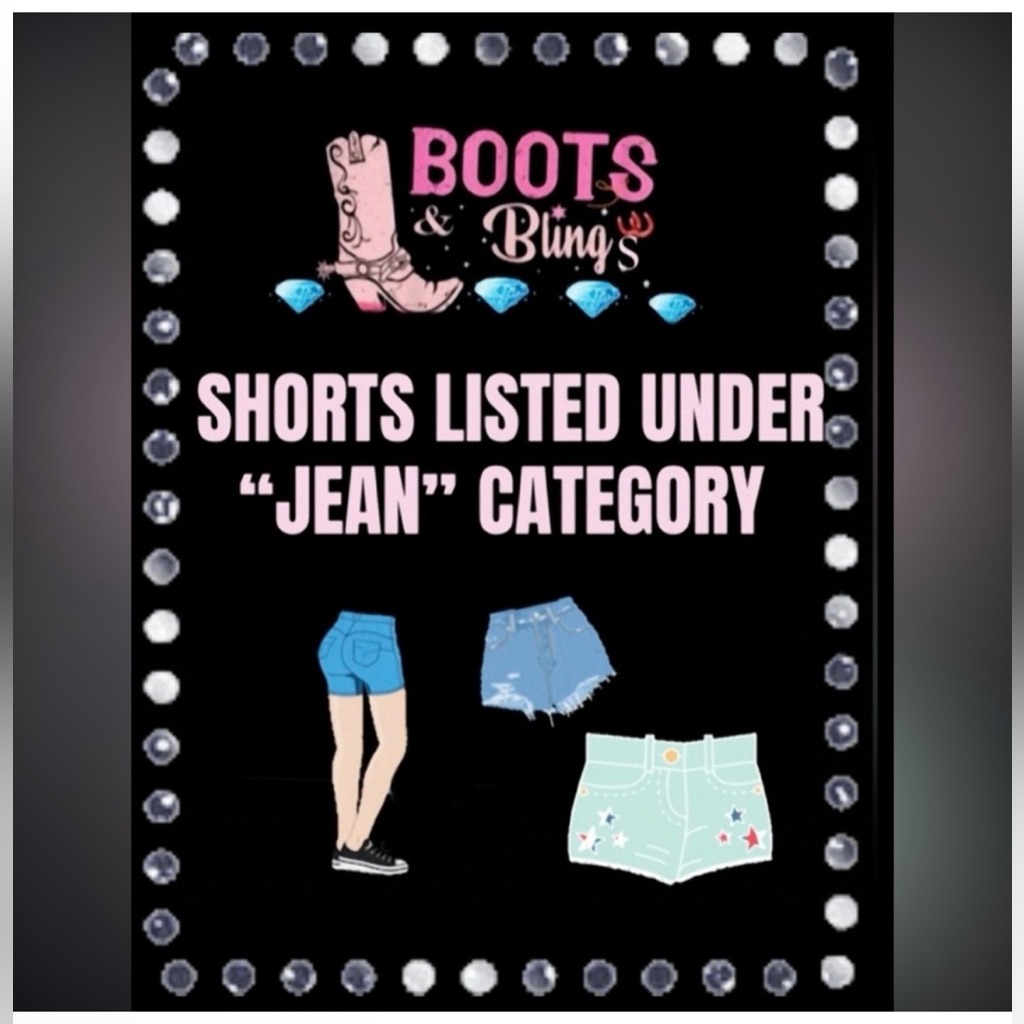 Shorts That Are Listed UnderJean Category For Posh Party For Exposure